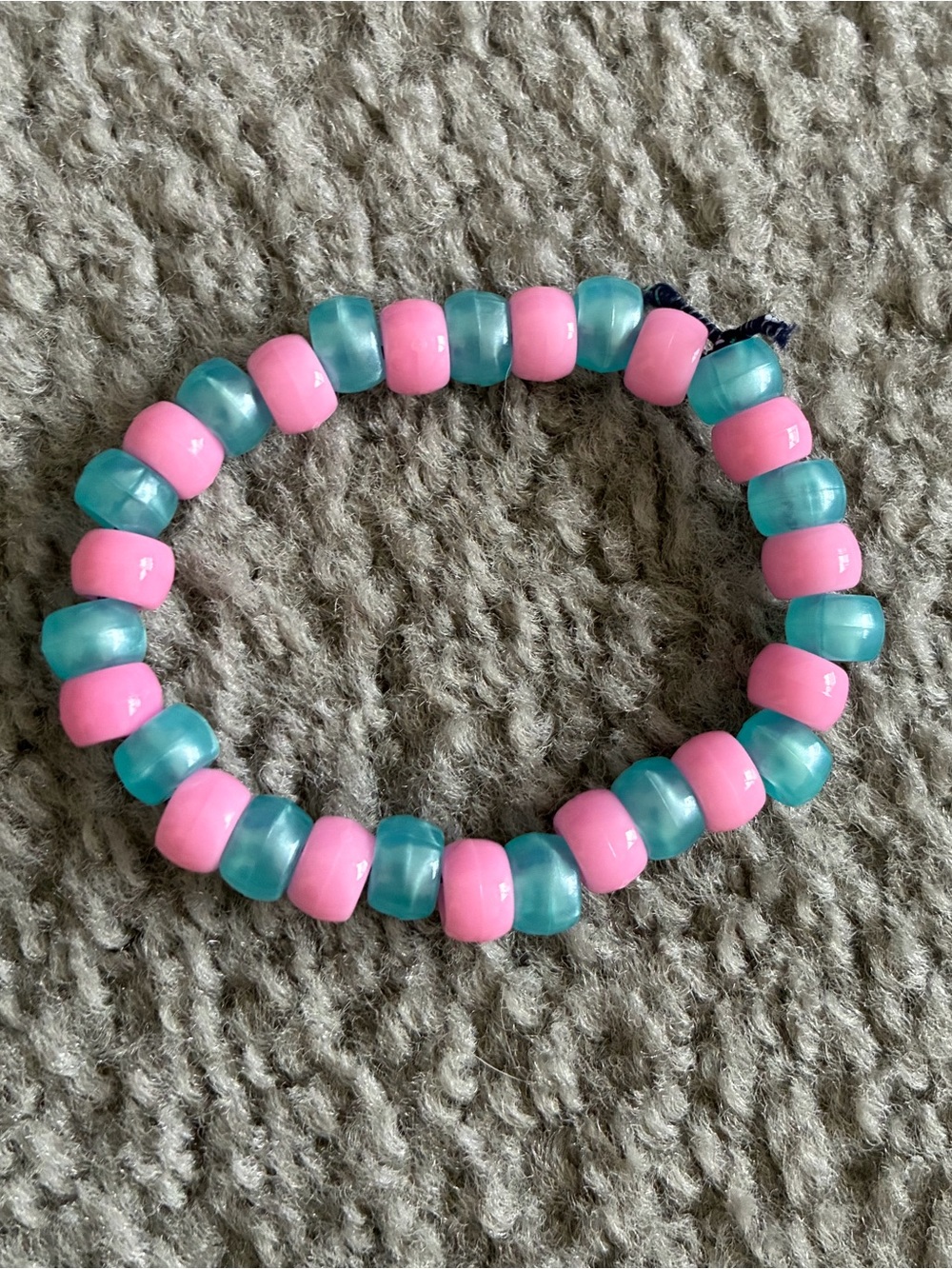 Pony bead bracelet